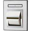 KAISERAUM Soporte de papel higiénico empotrable con