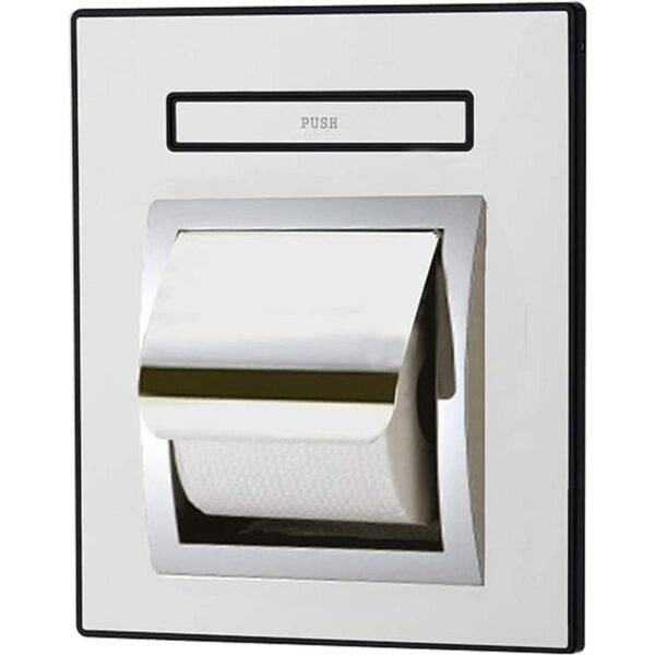 KAISERAUM Soporte de papel higiénico empotrable con
