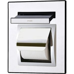 KAISERAUM Soporte de papel higiénico empotrable con