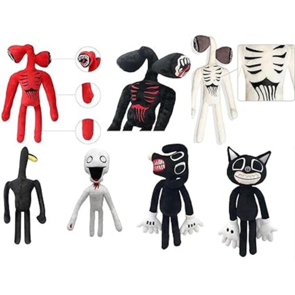 POPRORE Juego completo de 10 juguetes de peluche con_4