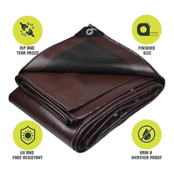 Core Tarps Lona resistente de 8 mm. 0.31 pulgadas_2