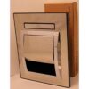 KAISERAUM Soporte de papel higiénico empotrable con