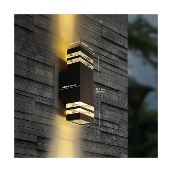 LANFU Aplique de pared LED impermeable para porche de 12_3