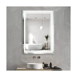 Butylux Espejo de baño iluminado con luz LED de 28 x 20_1