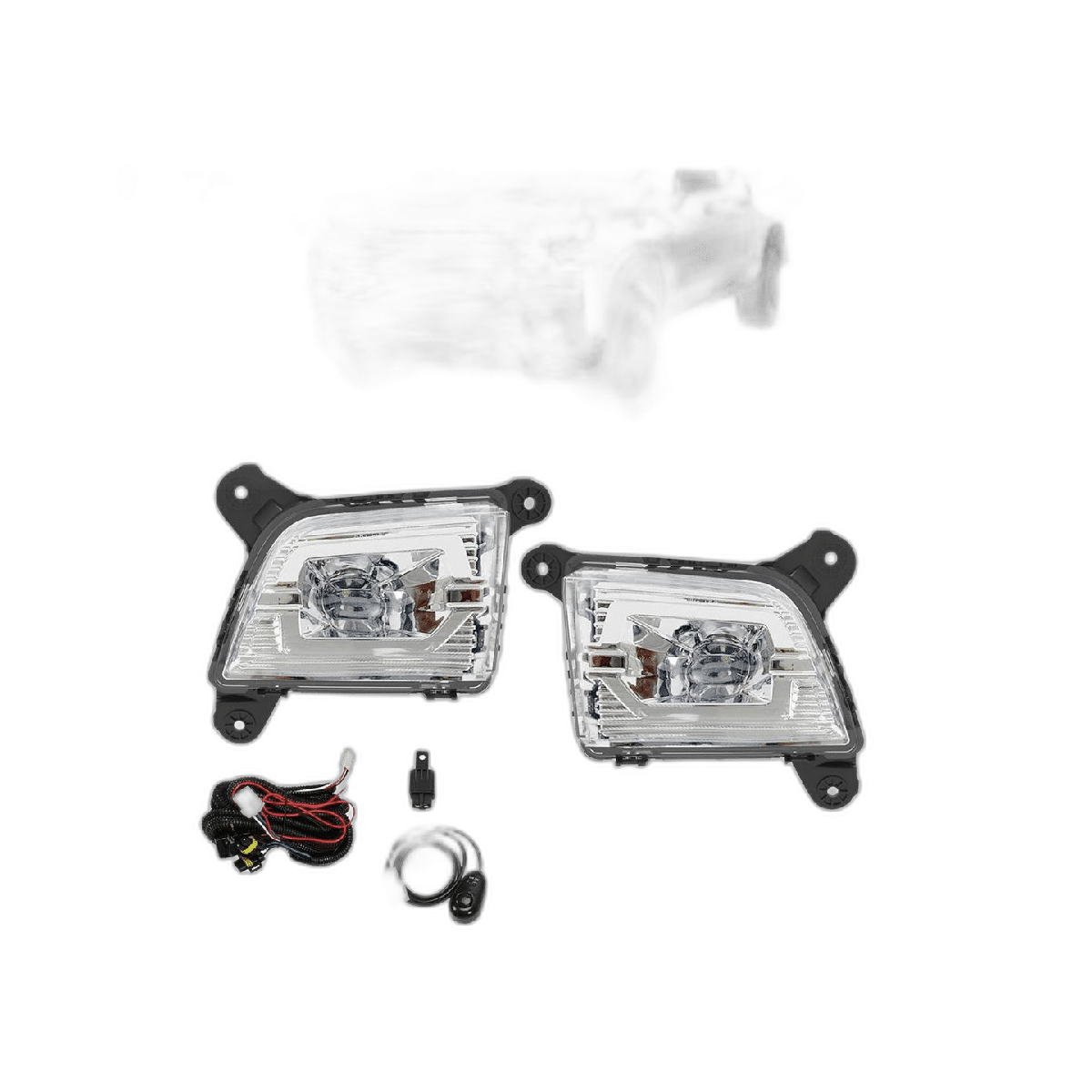 Luces antiniebla LED compatibles con Chevrolet Silverado