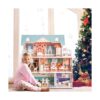 ROBUD Casa de madera para muñecas regalo de juguete para