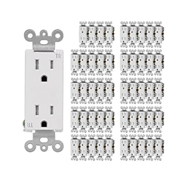 CML Paquete de 50 salidas de pared decorativas de 15_1