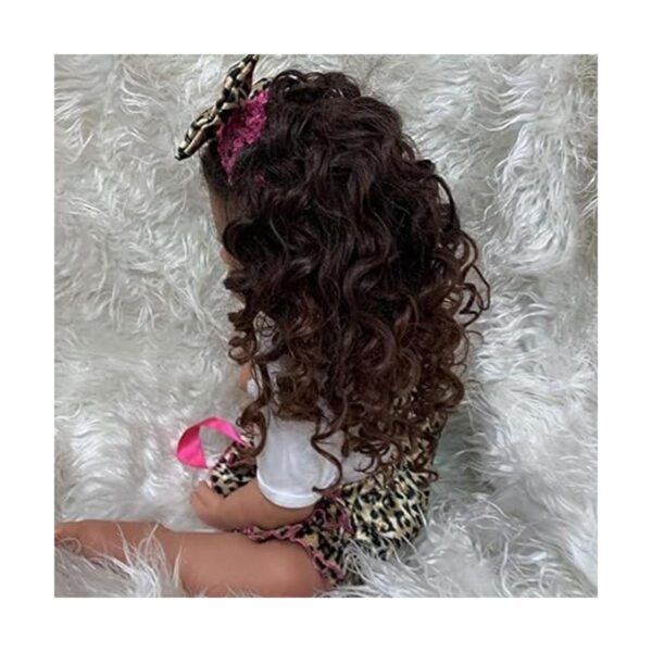 Angelbaby Muñecas de bebé afroamericanas realistas de 22_4