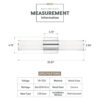 METWET Lámparas de tocador de baño luces de pared_3