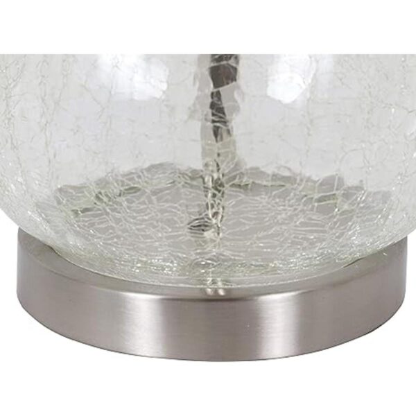 Decor Therapy MP1096 Juego de 2 lámparas de mesa crujido_5