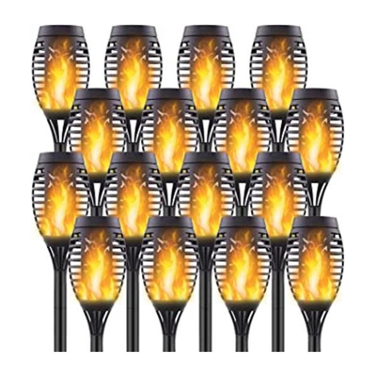 Permande Paquete de 16 luces solares mejoradas para