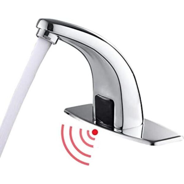Gangang Grifo de lavabo automático sin contacto con sensor_1