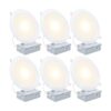 Lámpara de techo empotrada LED ultrafina de 7 pulgadas con_1