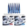 JDMSPEED Tuercas de punta de rueda 24 piezas con 1 llave_4