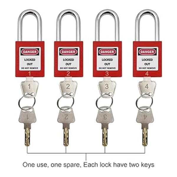 Kit de etiquetado de bloqueo eléctrico Loto Bloqueo de_2