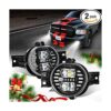 COWONE Luces antiniebla LED con DRL blancas compatibles_1