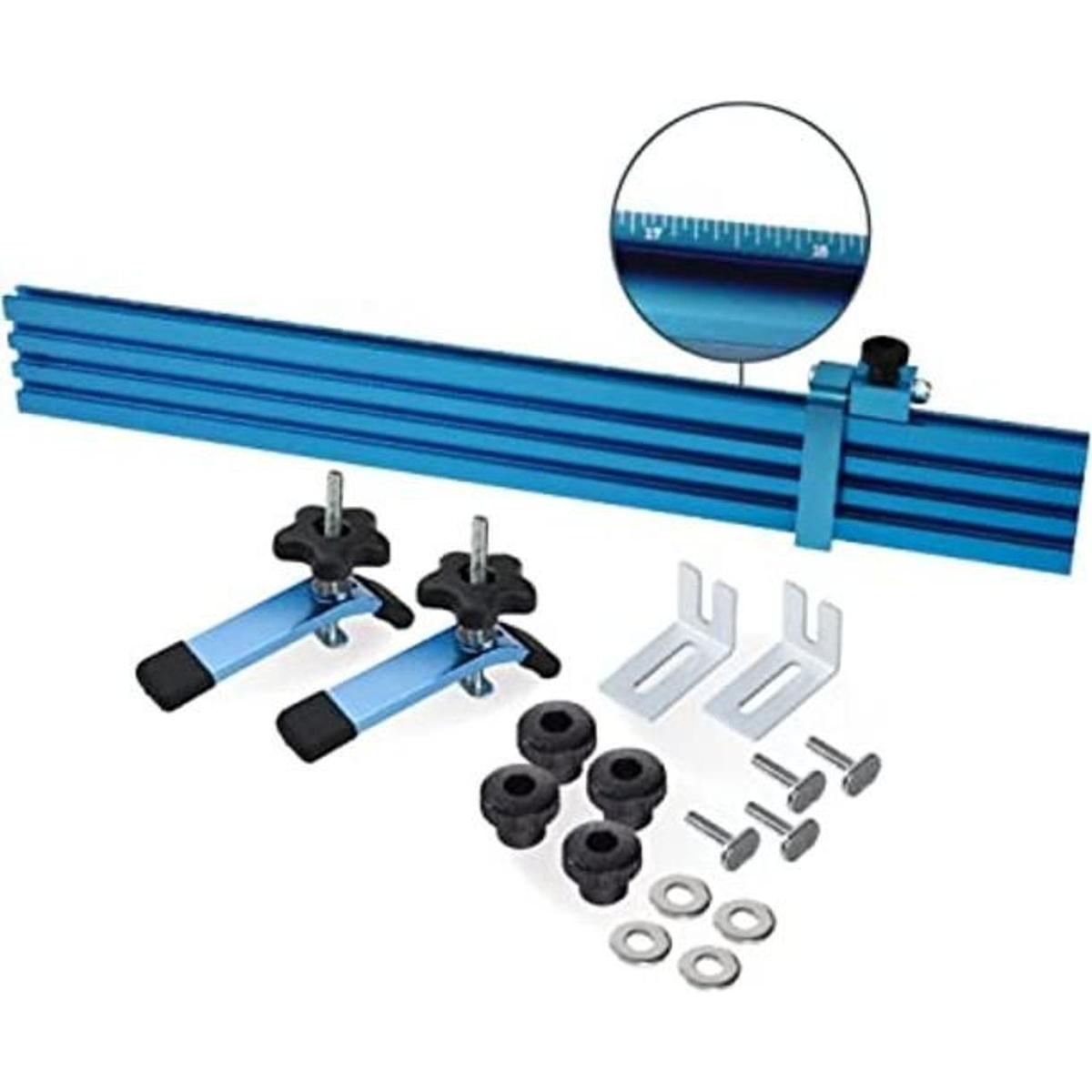 POWERTEC 71633 Kit de valla de carpintería para tableros