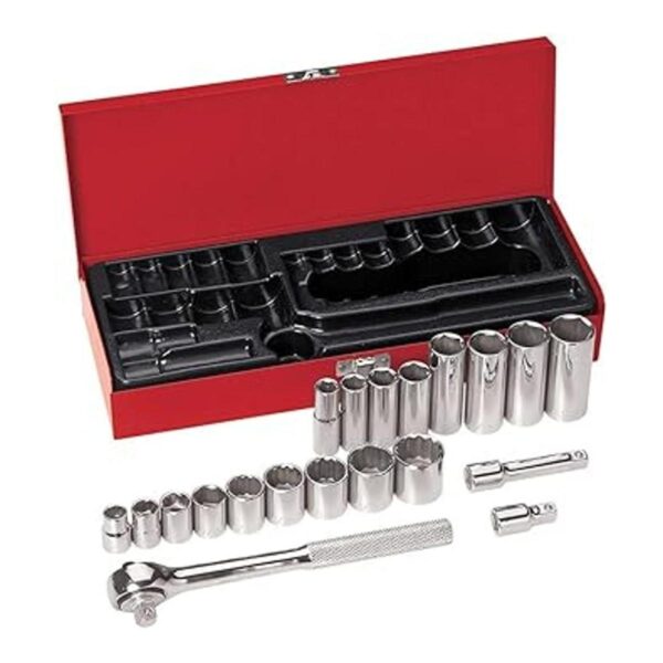Klein Tools 65508 Juego de llaves de enchufe de 38_4