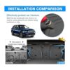 Powerty Compatible con alfombrillas traseras de asiento_3