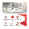 Canitu Kit de reubicación de batería de aluminio para_4