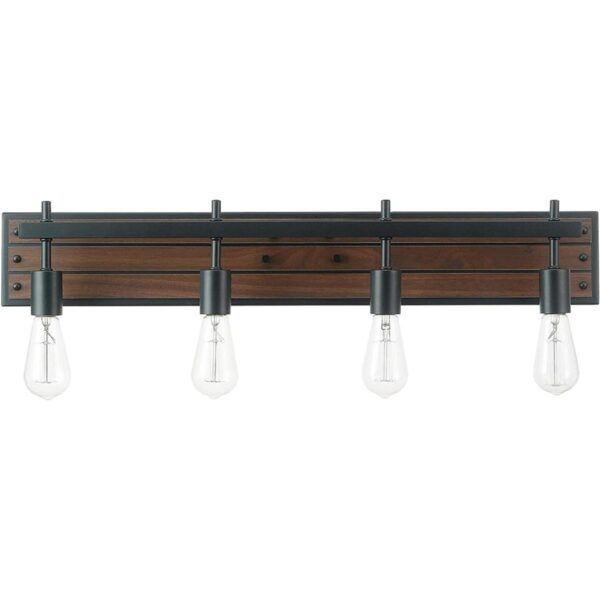 Globe Electric 52058 Lámpara de tocador de 4 luces