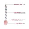The Teething Egg Paquete rosa Imprescindible de la lista_3
