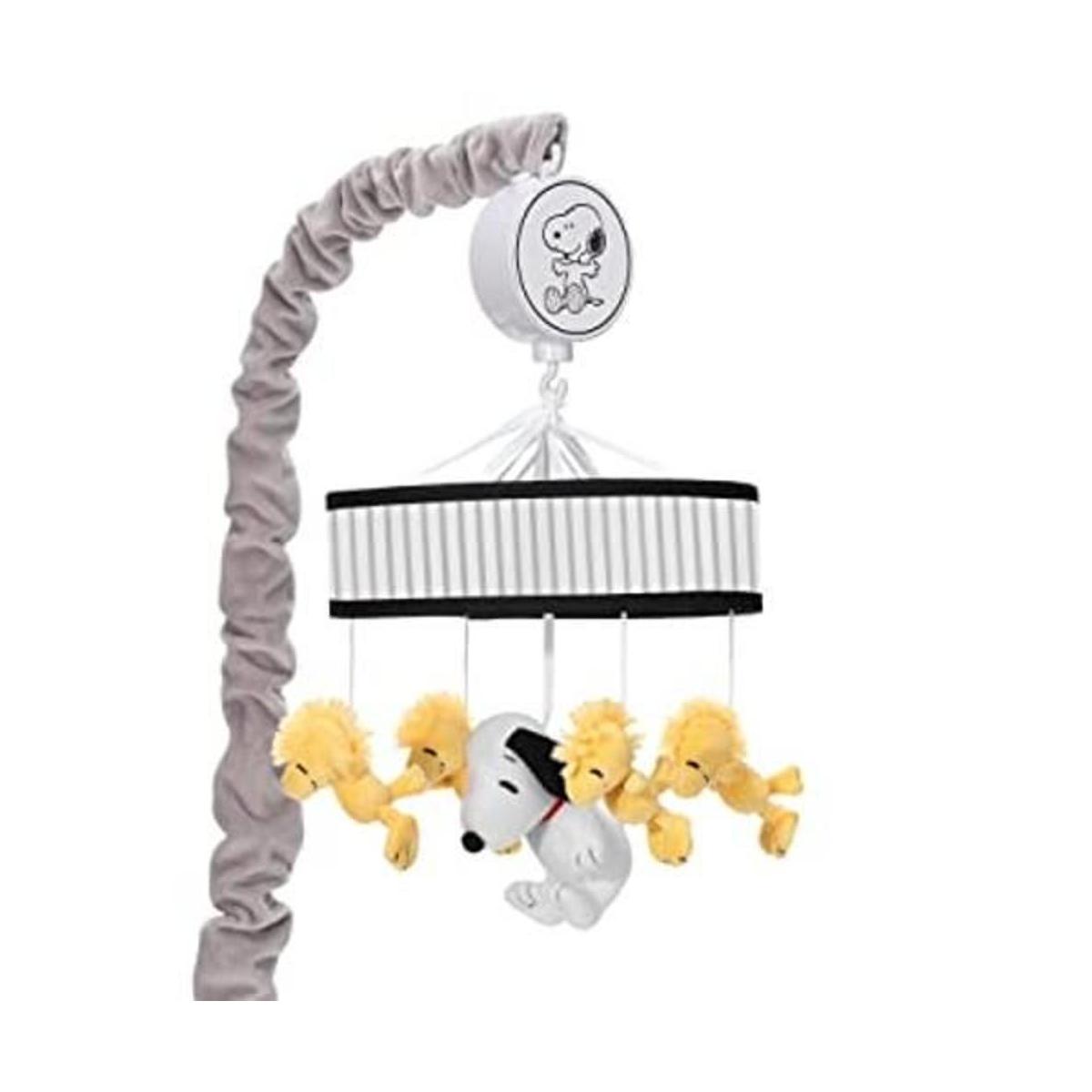 Lambs Ivy Classic Snoopy Cuna musical para bebé color
