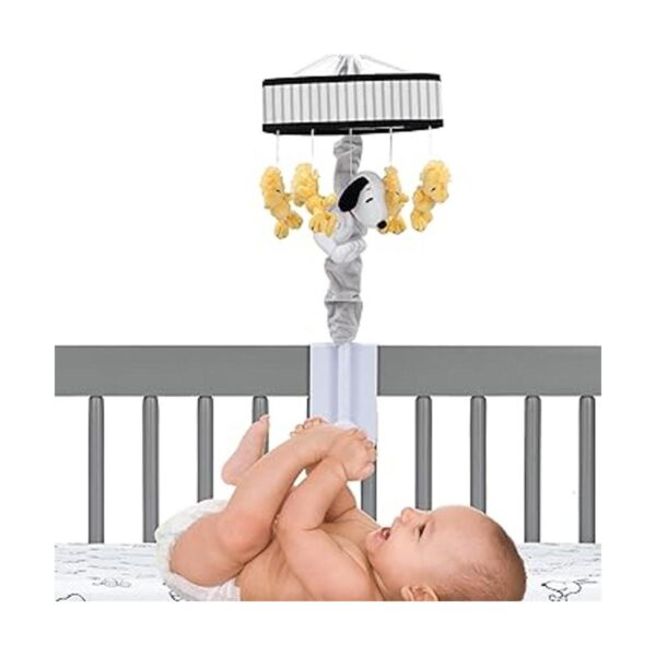 Lambs Ivy Classic Snoopy Cuna musical para bebé color_3