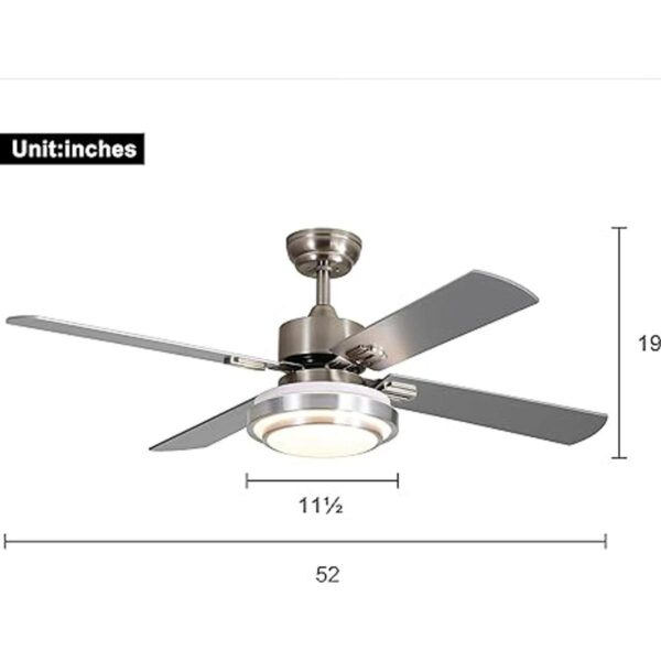 FINXIN Ventiladores de techo para interiores con control_3