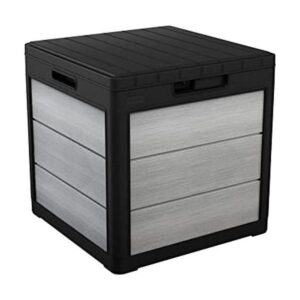 Keter Denali Caja de resina de 30 galones para muebles de