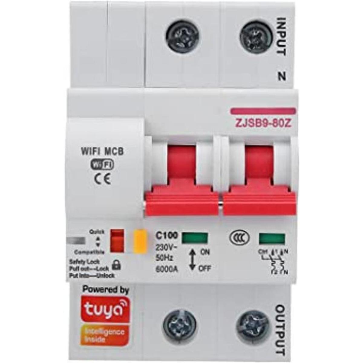 Interruptor de circuito WIFI inteligente AC220V PA66DSM