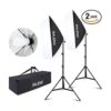 RALENO Softbox Kit de iluminación de fotografía de 20 x_1