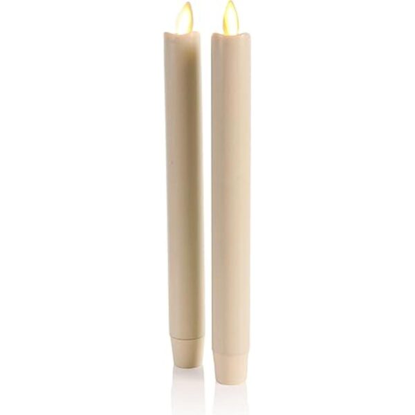 Luminara Juego de 2 bombillas LED cónicas de llama móvil_1