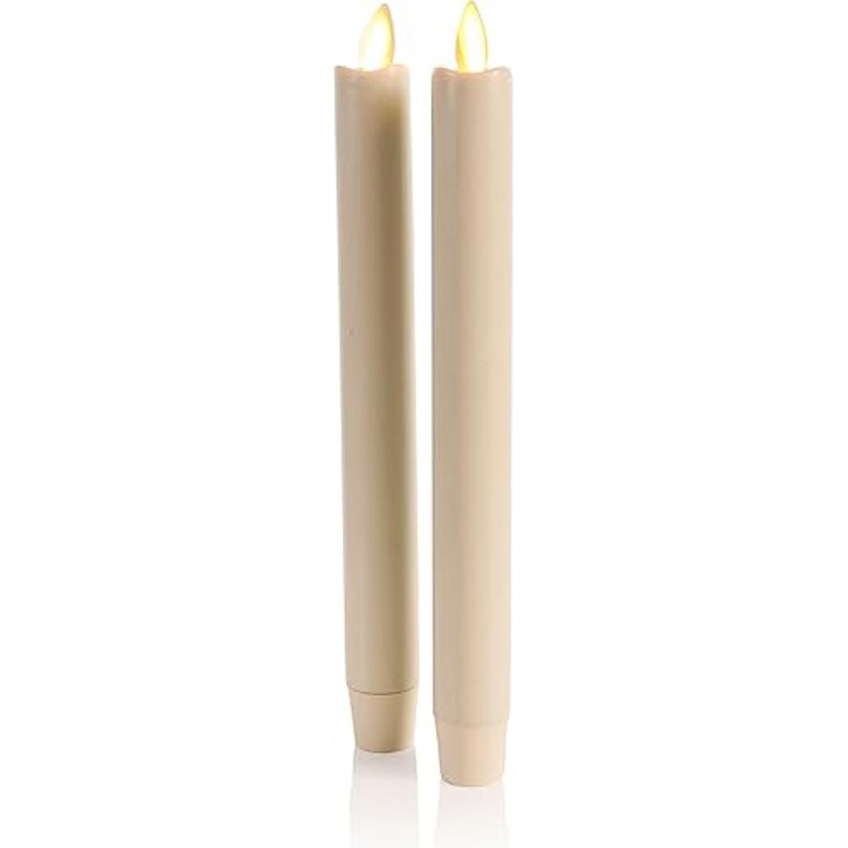 Luminara Juego de 2 bombillas LED cónicas de llama móvil