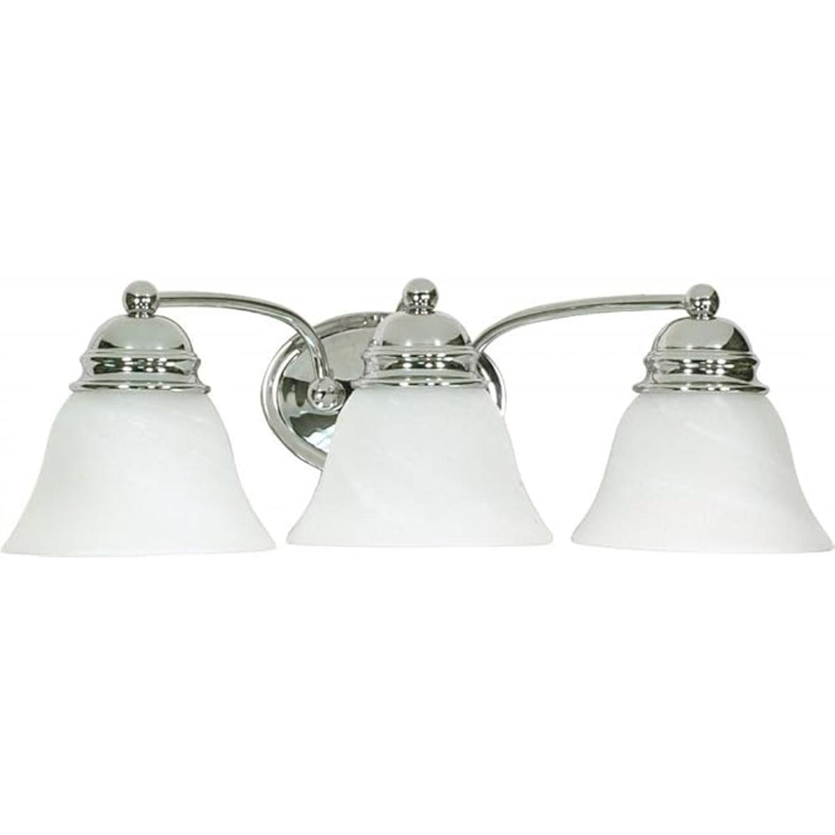 Nuvo 60338 Vanidad de tres luces 1 cromado