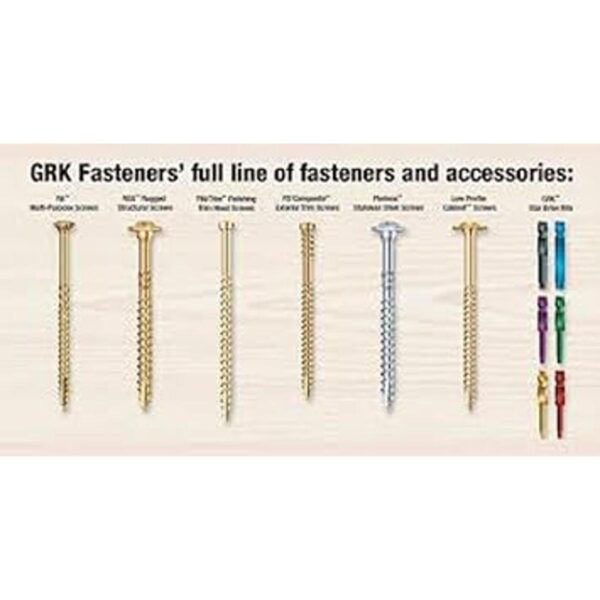 GRK R4 ProPak Tornillos multiusos 9 x 234 pulgadas 480_2