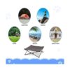 KingCamp Cama elevada plegable estable para mascotas cama_6