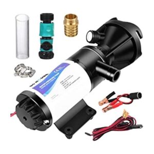 DC HOUSE Bomba maceradora para RV de 12 V 12 GPM bomba de