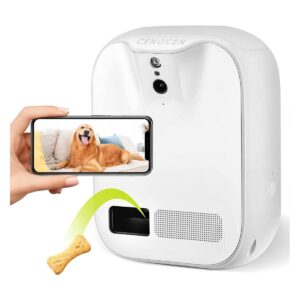 CENGCEN Cámara de monitoreo de mascotas dispensador de_1