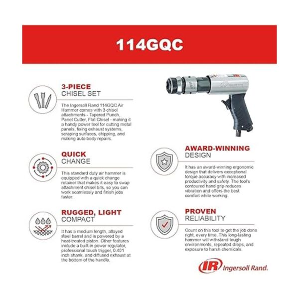 Martillo neumático Ingersoll Rand 114GQC_6