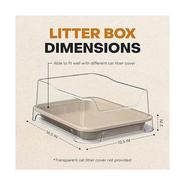 Caja de arena desechable Eco Friendly