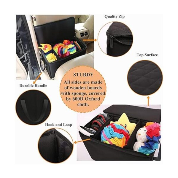 Extensor de asiento de automóvil para perros con_2