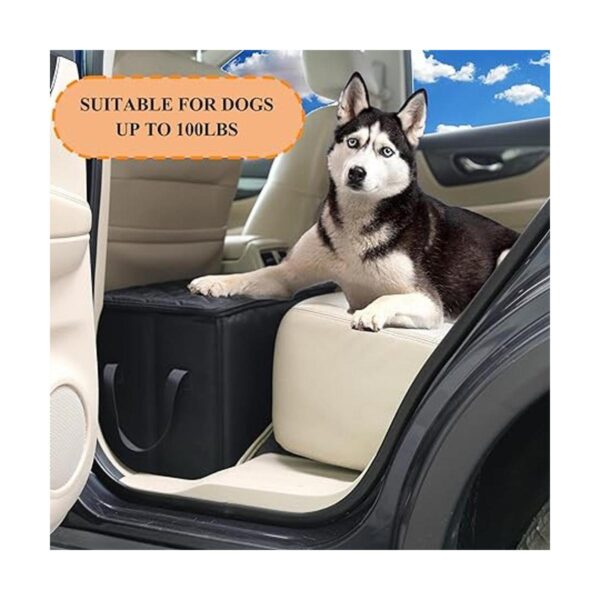 Extensor de asiento de automóvil para perros con_4