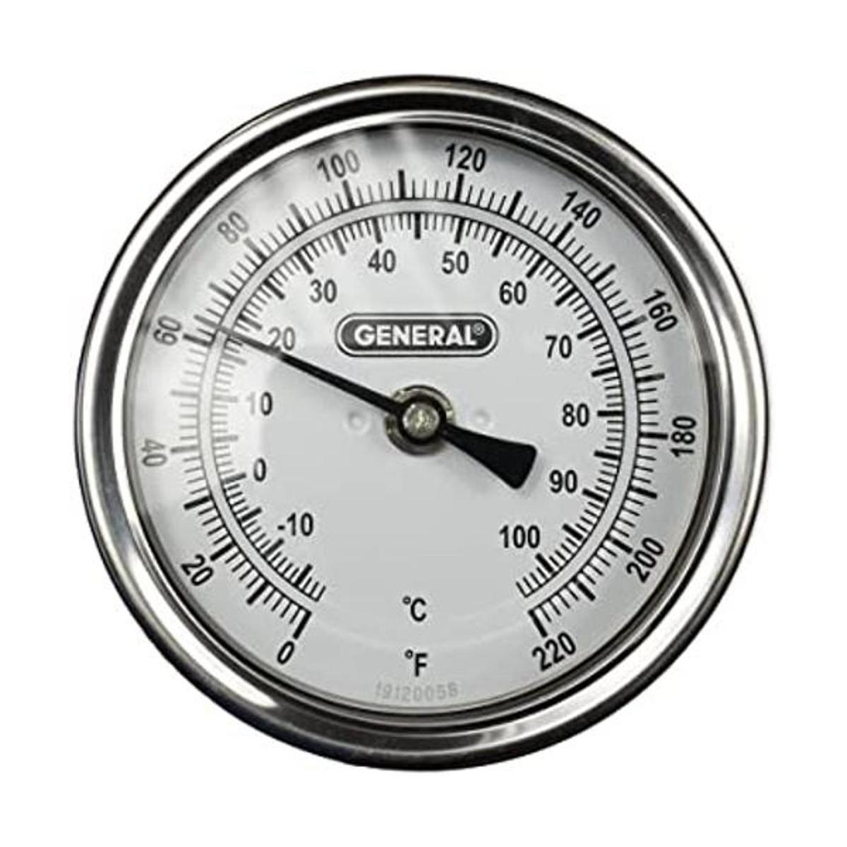 General Tools Termómetro de suelo analógico T30036 punta