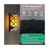 LazyBuddy Luces solares de llama al aire libre_6