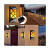 LazyBuddy Luces solares de llama al aire libre_2