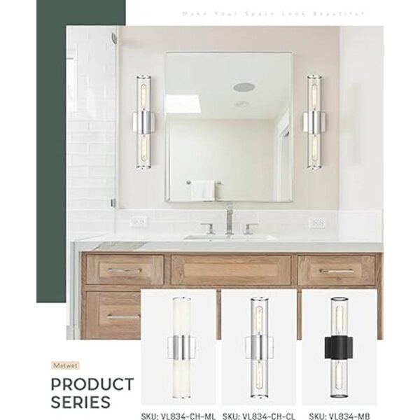 METWET VL834CHCL Lámparas de pared cromadas en aplique de_4