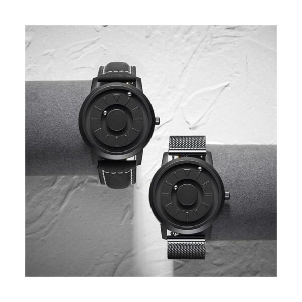 EUTOUR Relojes de pulsera de acero inoxidable para hombre_6