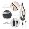 Pasoar Juego de 2 lámparas de pared LED modernas para_4