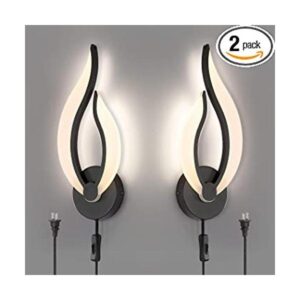 Pasoar Juego de 2 lámparas de pared LED modernas para_1